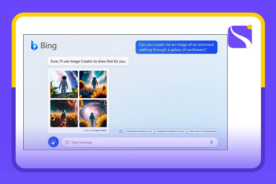 هوش مصنوعی Bing Image Creator