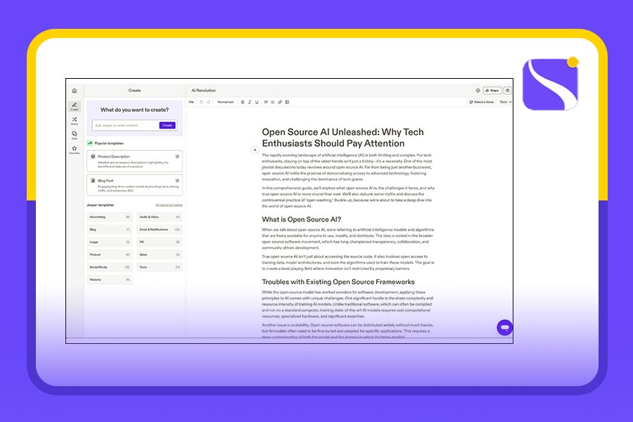 هوش مصنوعی Jasper.ai
